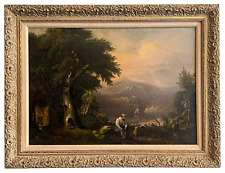 Hudson River School Painting - William Thompson Russell Smith Attributed - Nice picture
