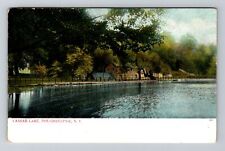 Poughkeepsie NY-New York, Vassar Lake, Vintage Postcard picture
