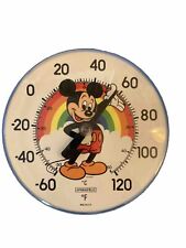 Vintage Disney Mickey Mouse Thermometer By Springfield MADE IN USA picture