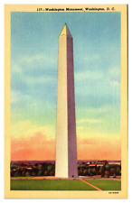 Vintage Washington Monument, Washington, D.C. Postcard picture