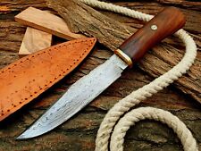 Custom Handmade Damascus Steel Hunting, EDC Knife 9