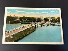 Bird's Eye View of Melbourne Florida Postcard picture