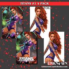 [4 PACK] TITANS #1 NATHAN SZERDY (616) EXCLUSIVE VAR (05/31/2023) picture