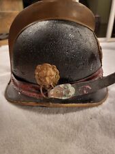 Antique German Firefighter Helmet picture