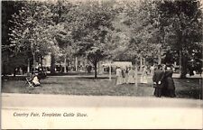 TEMPLETON, MASS.- RPPC POSTCARD-COUNTRY FAIR, TEMPLETON CATTLE SHOW picture