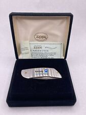 Zippo Mobay Bayer Monsanto Chemical Advertising Folding Pocket Knife Made in USA picture