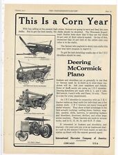 1911 International Harvester Ad: Deering, Plano, McCormick Huskers, IHC Mogul picture