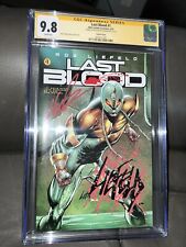 Last Blood 1 Launch Edition Rob Liefeld CGC 9.8 Blood Splatter Chisel Limited picture