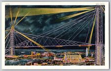 Postcard Sky Ride Chicago 1934 International Exposition Chicago Illinois B10 picture