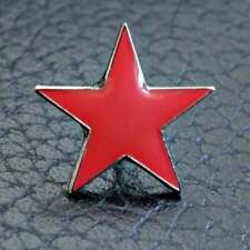 Red Star Lapel Pin Badge Five-pointed Pentagram Communism Communist Symbol CCCP picture