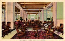 East Room YMCA Hotel Chicago Illinois Postcard picture