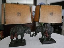 Large Bronze Elephant Lamp By Maitland Smith picture