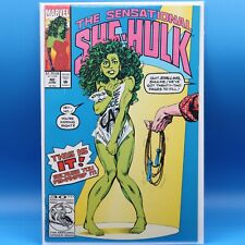 The Sensational She-Hulk #40 -🗝️ Controversial She-Hulk Jumping-Rope Naked-NM picture