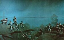 Vintage Postcard Diorama American & French Troops Victory Yorktown Virginia VA picture