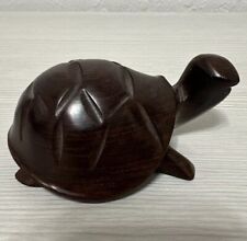 Carved Ironwood Turtle Tortoise Small 4.5” picture