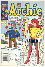 1996 Archie Comics #446 Archie Newsstand Edition Cheryl Blossom Cover picture