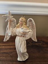 Walnut Ridge Collectibles Angel Ornament Vintage 1997 Chalkware Kathy L Bejma picture