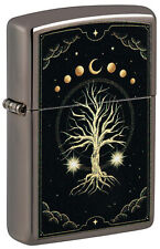 Zippo Mystic Nature Design Black Ice Windproof Lighter, 48636 picture