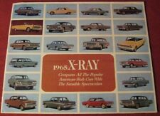 1965 Rambler X-Ray Comparison Sales Brochure - AMC American Motors - NICE picture