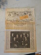 Dairymen's League News December 28, 1921. Waterville Oneida County NY Newspaper  picture