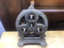 Antique The Hawkeye Rope Machine Minneapolis Minn Cast Iron Excellent Condition picture