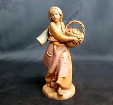 Fontanini Heirloom Nativity Rachel Figurine Roman Inc 1993 No Box Girl #52547 5” picture
