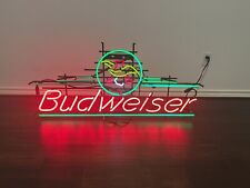 Vintage Budweiser King Of Beers Neon Bar Sign 40x26 *Very Rare* Local Pickup picture