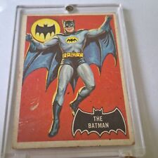 1966 Topps TCG Batman Black Bat # 1 The Batman Vintage Rare Collectable Legit picture