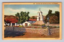 Mission San Antonio De Pala CA-California Scenic View, Antique, Vintage Postcard picture