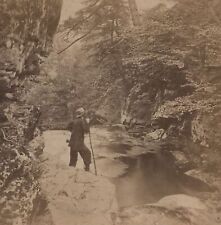 Lookinig down Kauterskil from new Laurel House NY E&HT Anthony Stereoview c1870 picture