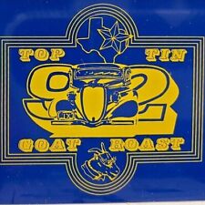 1992 Top Tin Goat Roast Street Rod Rodster Car Show Meet Denton County Plaque picture