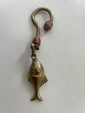 Solid Brass Fish with a brass & Copper Hook picture