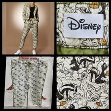 3X Disney BAMBI thumper Cotton Quilted Drawstring Elastic Waist Ankle Crop Pant picture