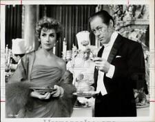 1958 Press Photo Kay Kendall and Rex Harrison in 