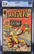 Daredevil #2 CGC VG- 3.5 2nd Appearance Daredevil Electro Kirby Cover picture