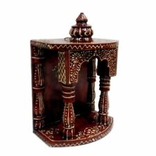 Indian Pooja Mandir for Home Wooden Temple for Puja at Home 1 Pc picture