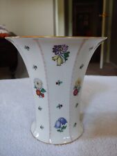 Vintage Flower Vase Bavaria Thomas Floral Pattern picture