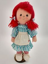 Rare Wendy's Inc. Rag Doll 1985 Fast Food Toy Wendy Caltoy 13.5 inch picture