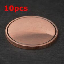 10pcs Blank Copper Challenge Coin 40mm - Laser Engravable picture