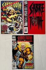 Sabretooth 1 Special, Death Hunt, Classic Lot of 3 Marvel Comics 1993-1994 picture