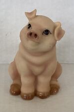 Adorable Small Resin Pig Figurine picture