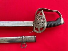 Rare WKC Antique WWI German Prussian Dragoon Regimental Cavalry Officers Sword picture
