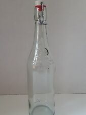 Vintage Geyer Freres Maison Fondee En 1895 Bottle with Hinged Bail & Stopper picture