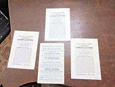 4 TRADE CARDS THE JERSEY COFFEE PHOTO LITHOGRAPH DAYTON SPICE MILLS     #5 picture