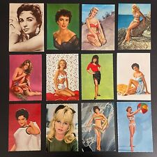 Postcard Pinup Risque Girl Very Rare Vintage Beach Post Card Actress Hollywood picture