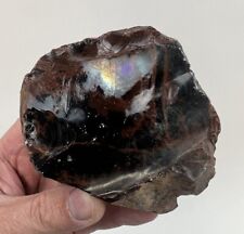 Obsidian Natural Triple Flow Office Home Display Energy Love Peace Flint Knappen picture