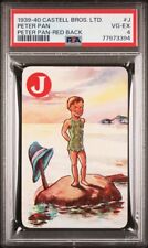 1939 CASTELL BROS. LTD. PETER PAN RED BACK PSA GRADED RARE CARD picture