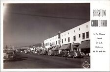RPPC Barstow, California in the Mojave Desert - c1940s Photo Postcard - Route 66 picture