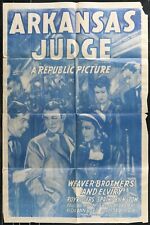 ARKANSAS JUDGE Weaver Brothers ORIGINAL 1941  1-SHEET MOVIE POSTER 27 x 41 - picture