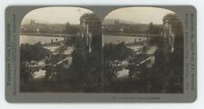 c1900's Real Photo Stereoview Place des Alps, Geneva Switzerland picture